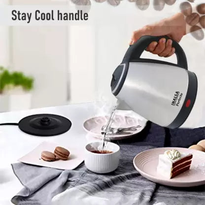 Inalsa perfecto Electric Kettle (1.5 L, black and silver) Inalsa perfecto Electric Kettle (1.5 L, black and silver)